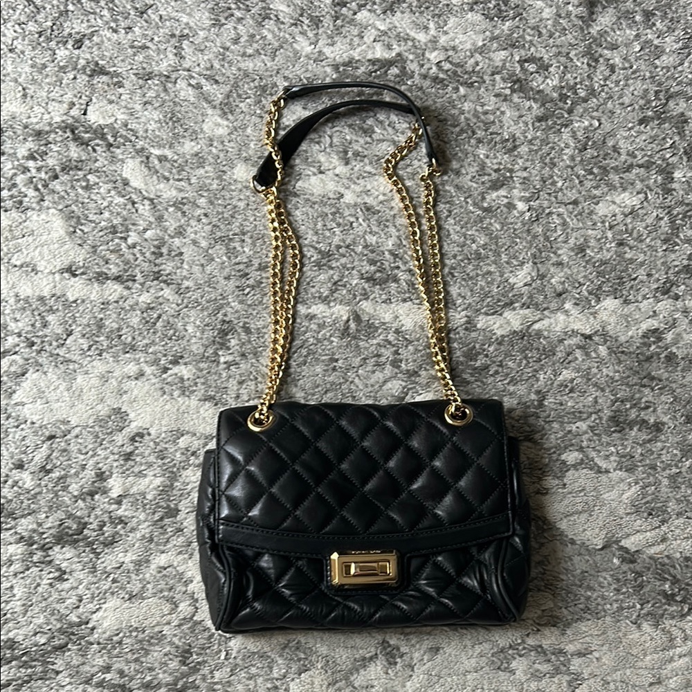 Michael Kors Black Quilted Versatile Bag